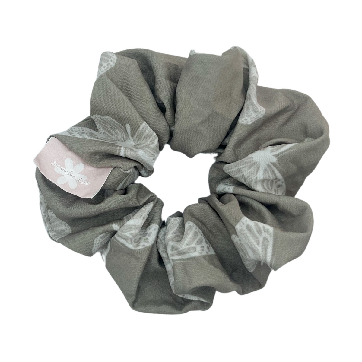 Sage Butterfly Scrunchie