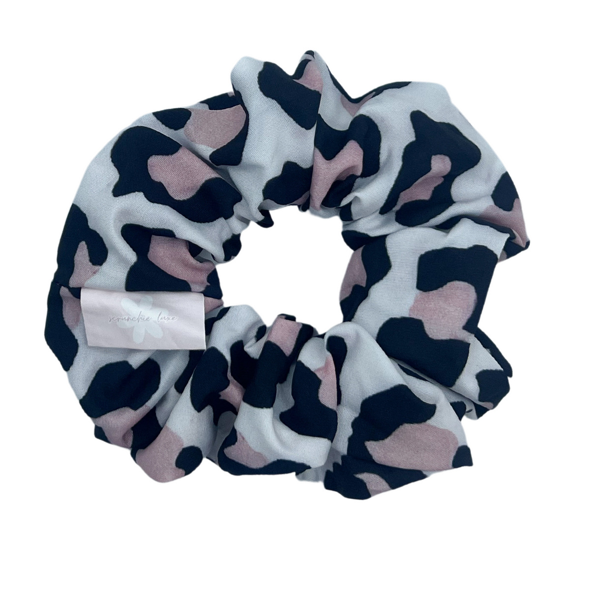 Leopard Print Scrunchie