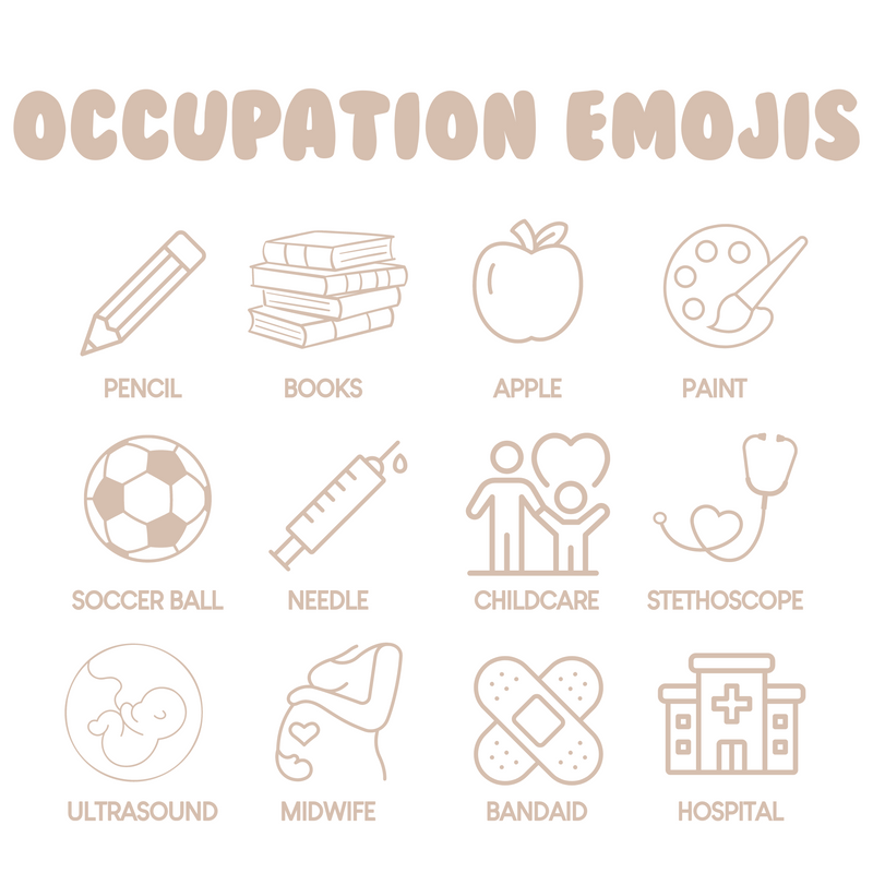 Emoji Name Badge