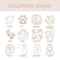 Emoji Name Badge