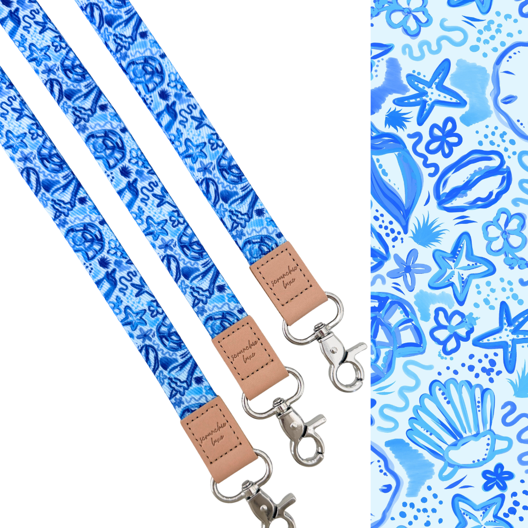 Oceania Fabric Lanyard