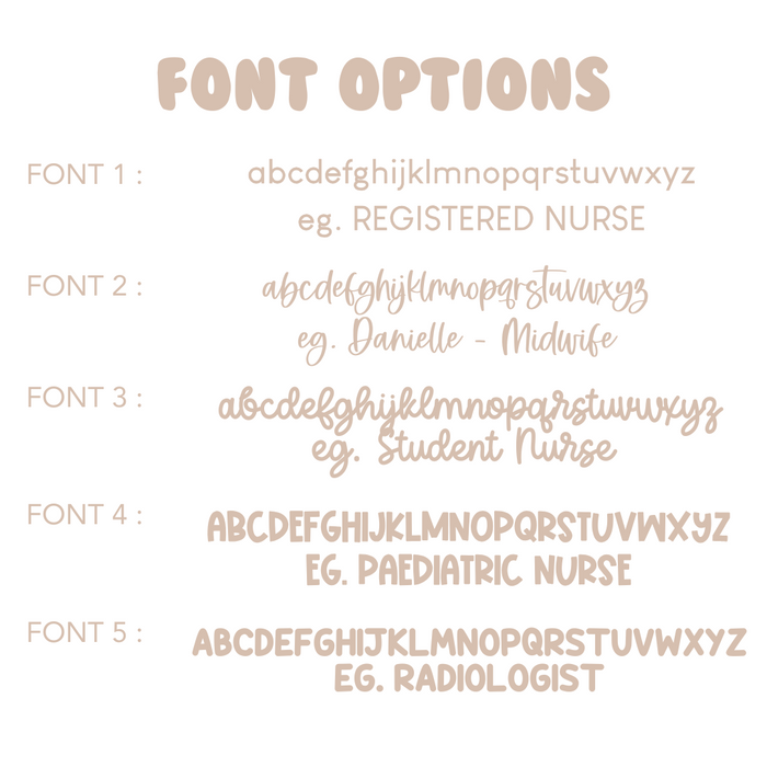 Christmas Icon Name Badges