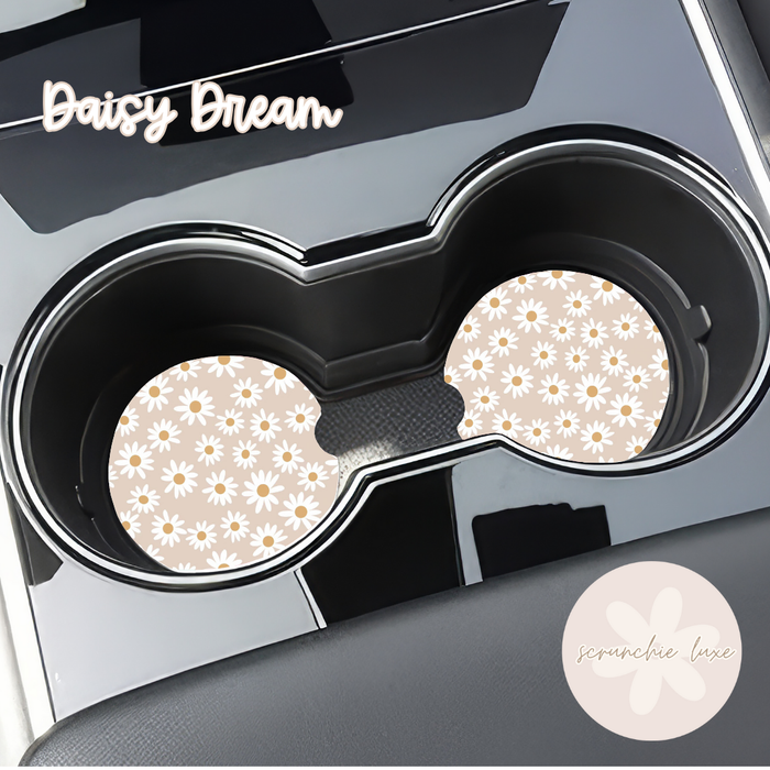 Car Coasters - Daisy Dream (2pk)