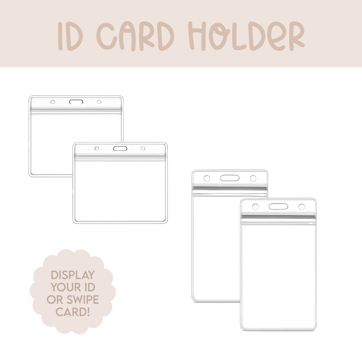ID Holder Sleeve