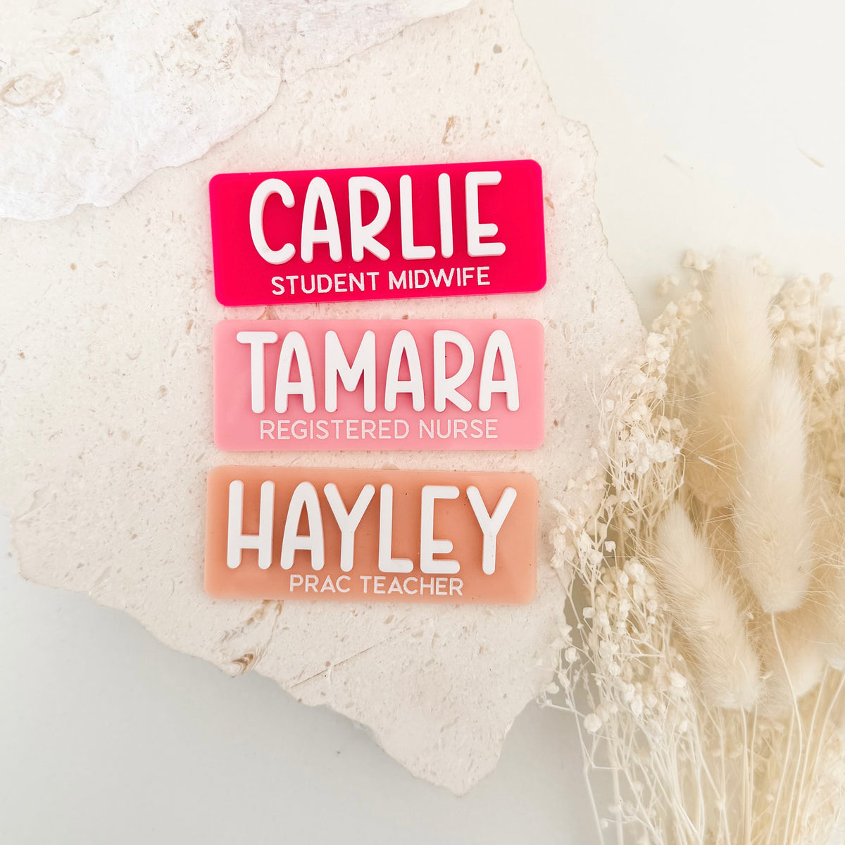 Signature Acrylic Name Badge