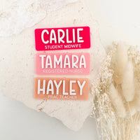 Signature Acrylic Name Badge