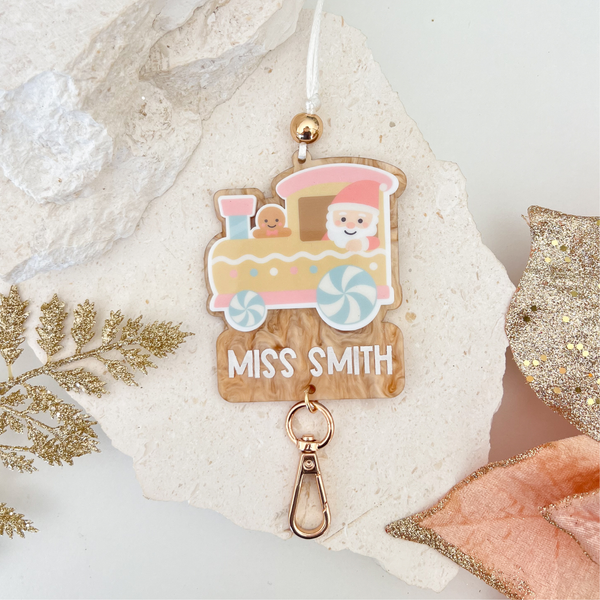 Santas Express Personalised Lanyard