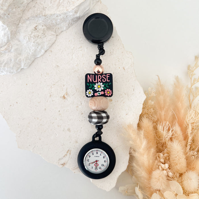 Beaded Medical Fob - Nurse