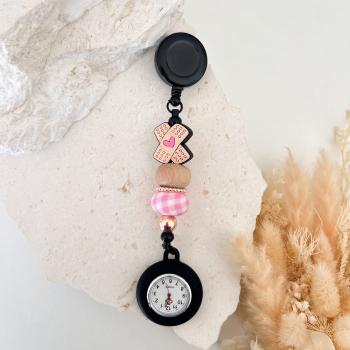 Beaded Medical Fob - Bandaid