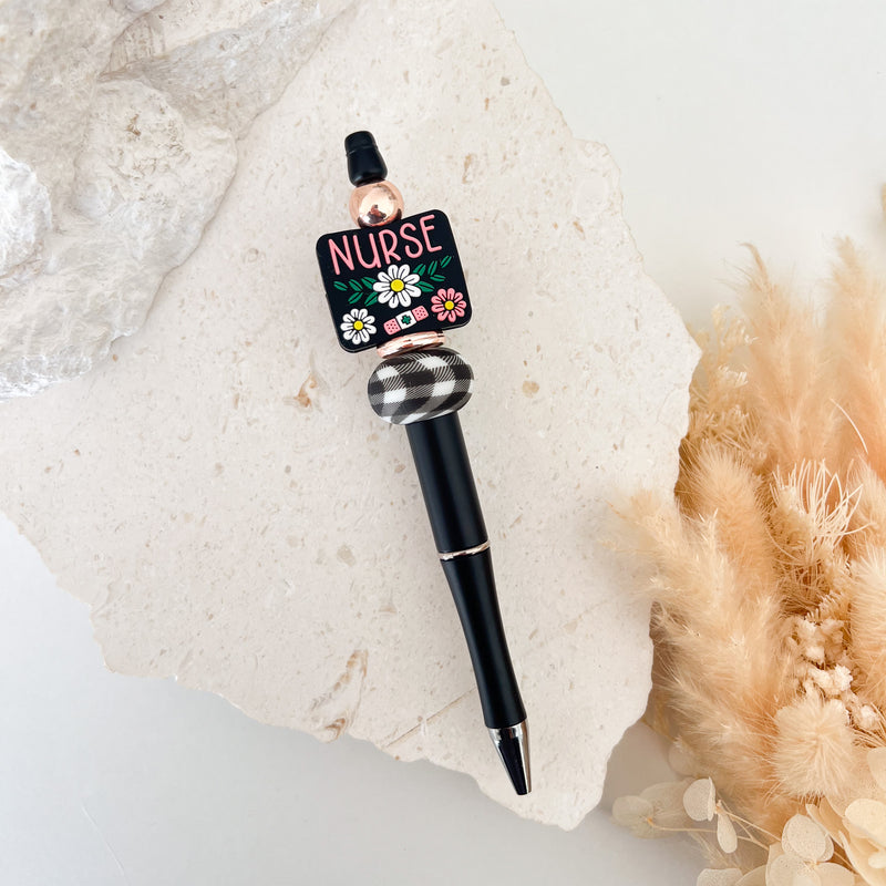 Beaded Pen - Nurse