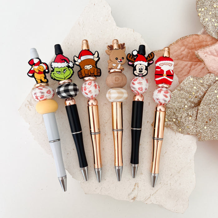 Christmas Beaded Pens *Choose your Design*