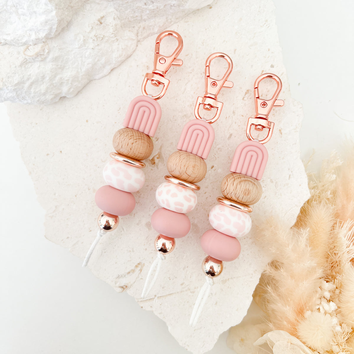 Blush Arch Keychain