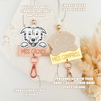 Doggo Personalised Lanyard *Choose your Breed*