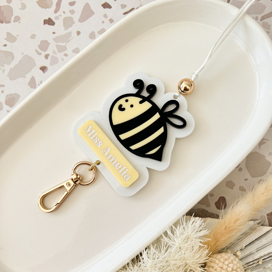 Bumble Bee Personalised Lanyard